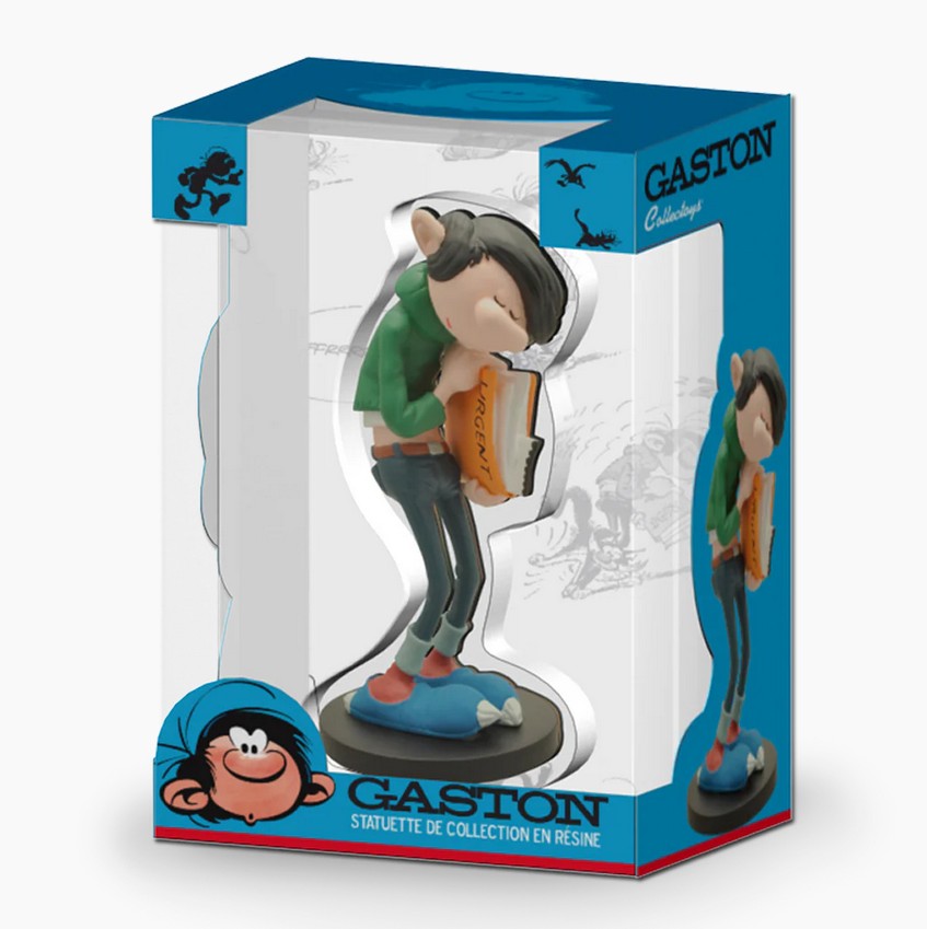 Plastoy 00311 Gaston mit dringender Akte 16,5 cm NEU OVP Figur