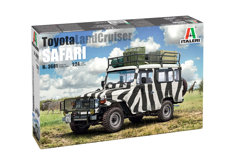 Italeri 3681 Toyota Land Cruiser SAFARI 1:24 Bausatz NEU OVP