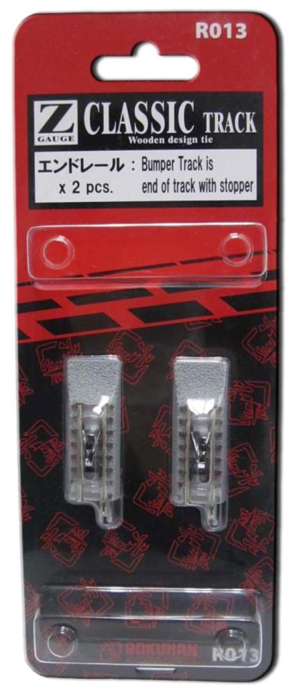 Rokuhan R013 Japanischer Prellbock 42 mm 2 Stück 1:220 Spur Z Neu