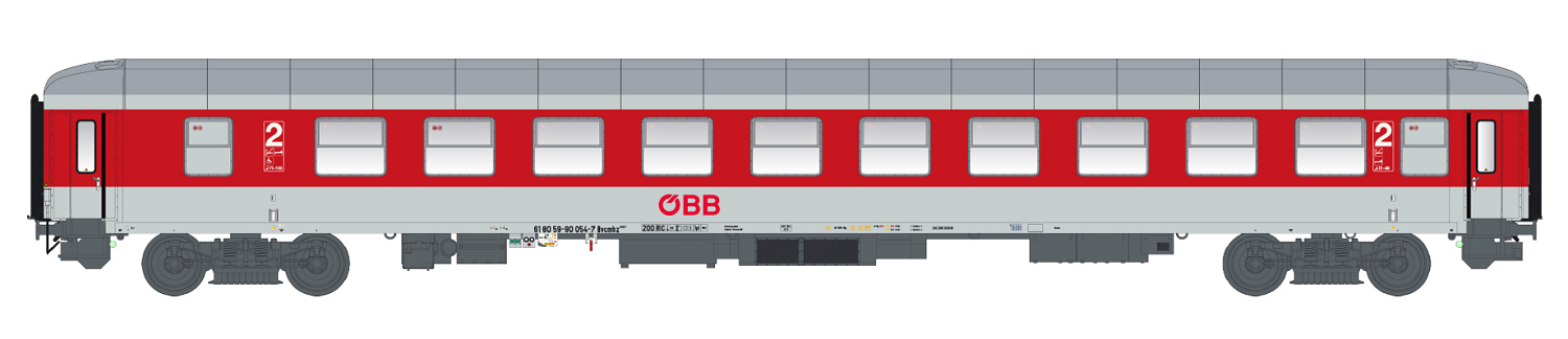 LS Models 58519 Liegewagen Bvcmbz 249.1 ÖBB Ep.VI ex DB Spur TT