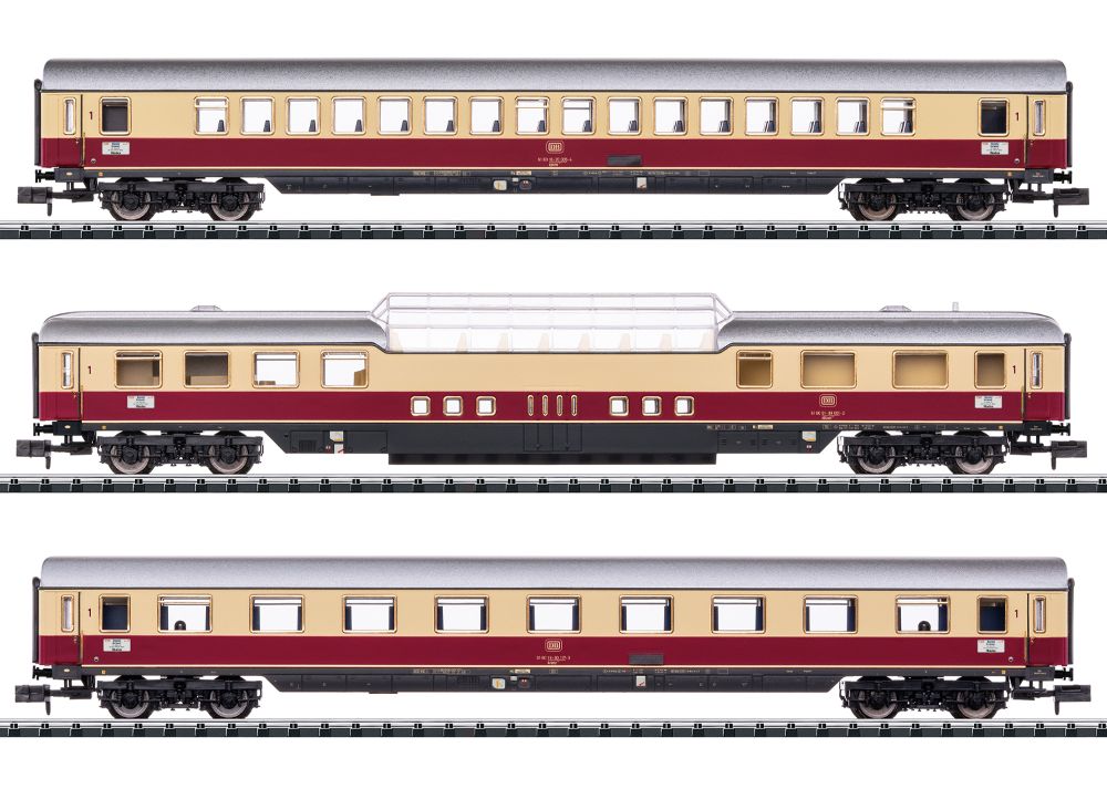 Trix MHI 15368 Wagen-Set "TEE Rheinpfeil" (DB) 1:160 Spur N NEU OVP