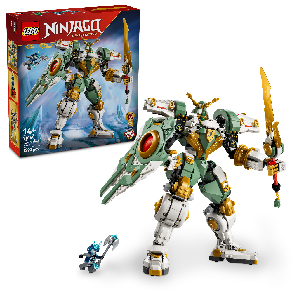 LEGO 71860 NINJAGO 15-jähriges Jubiläum: Lloyds Titan-Mech NEU