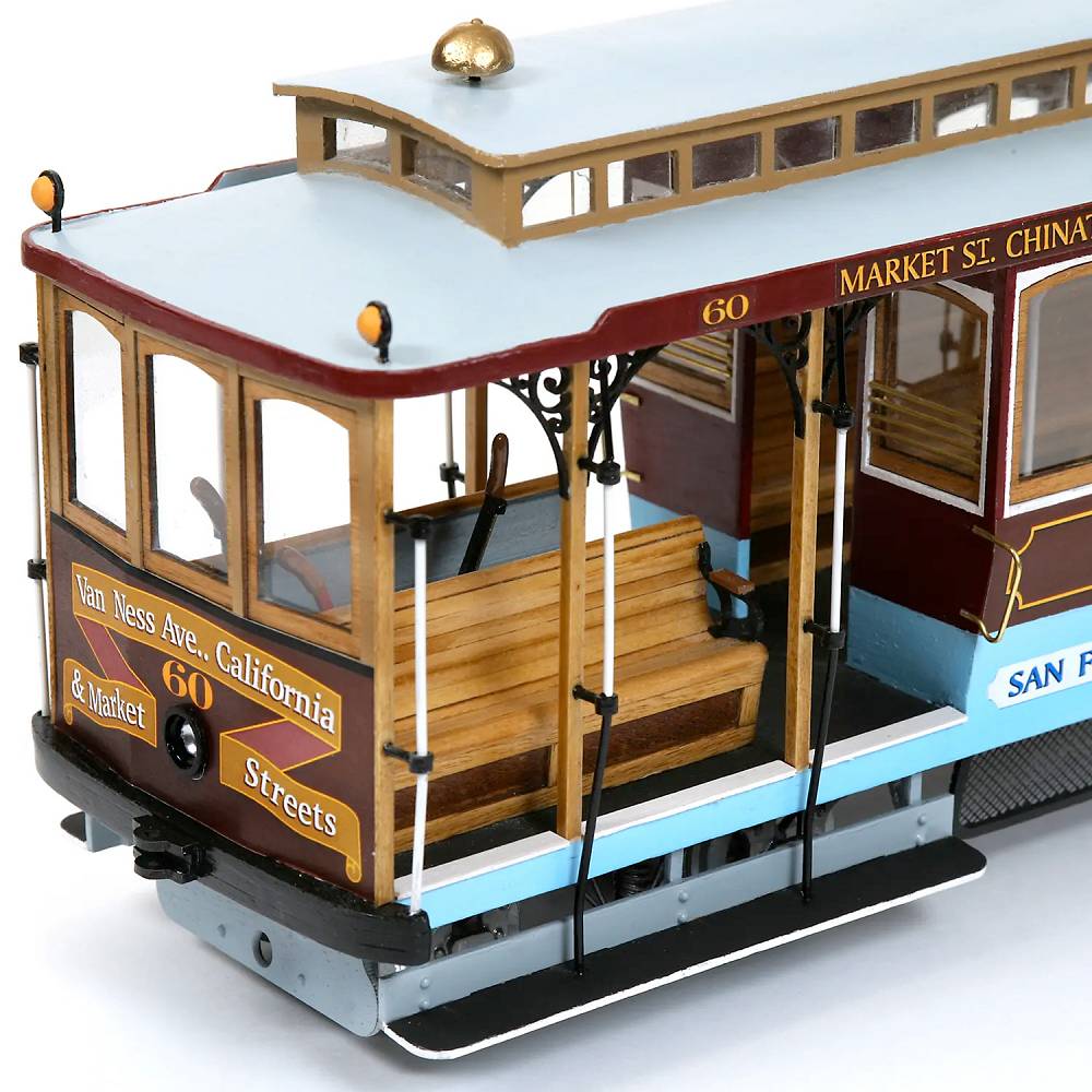 OcCre 53007 Straßenbahn/Cable Car San Francisco 1:24 Holzbausatz