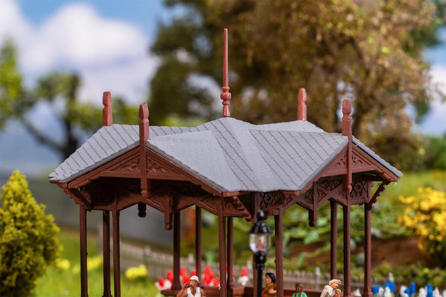 Faller 130653 Musikpavillon 1:87 Spur H0 Bausatz Neu OVP
