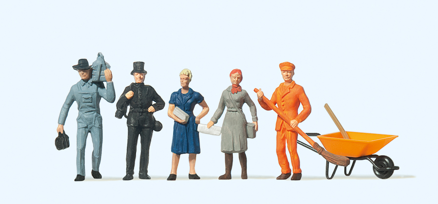 Preiser 14149 Berufe 1:87 Spur H0 Neu OVP Figuren