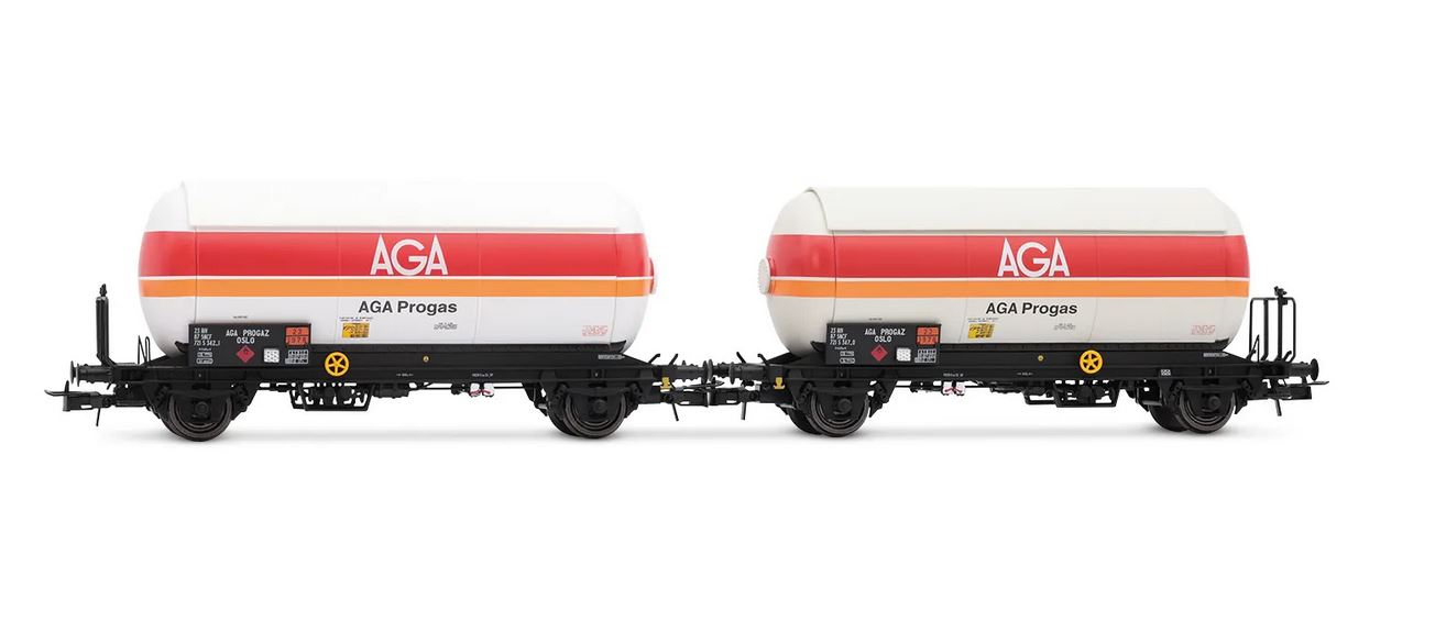 Jouef HJ6289 SNCF 2-unit pack gas tank wagons ep. IV 1:87 Spur H0