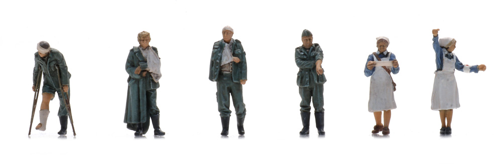 Artitec 5720024 Wehrmacht verwundete Soldaten + Krankenschwester