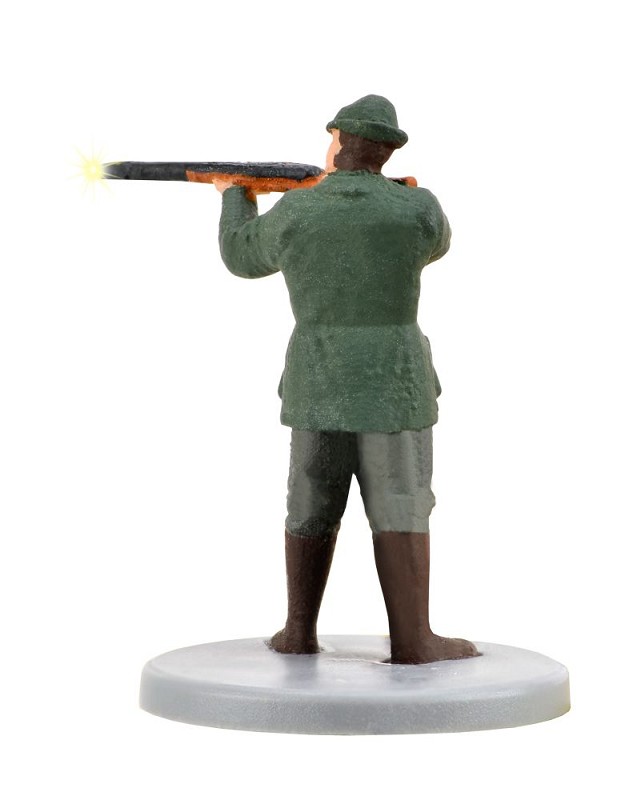 Viessmann 1529 H0 Jäger mit Gewehr und Mündungsfeuer