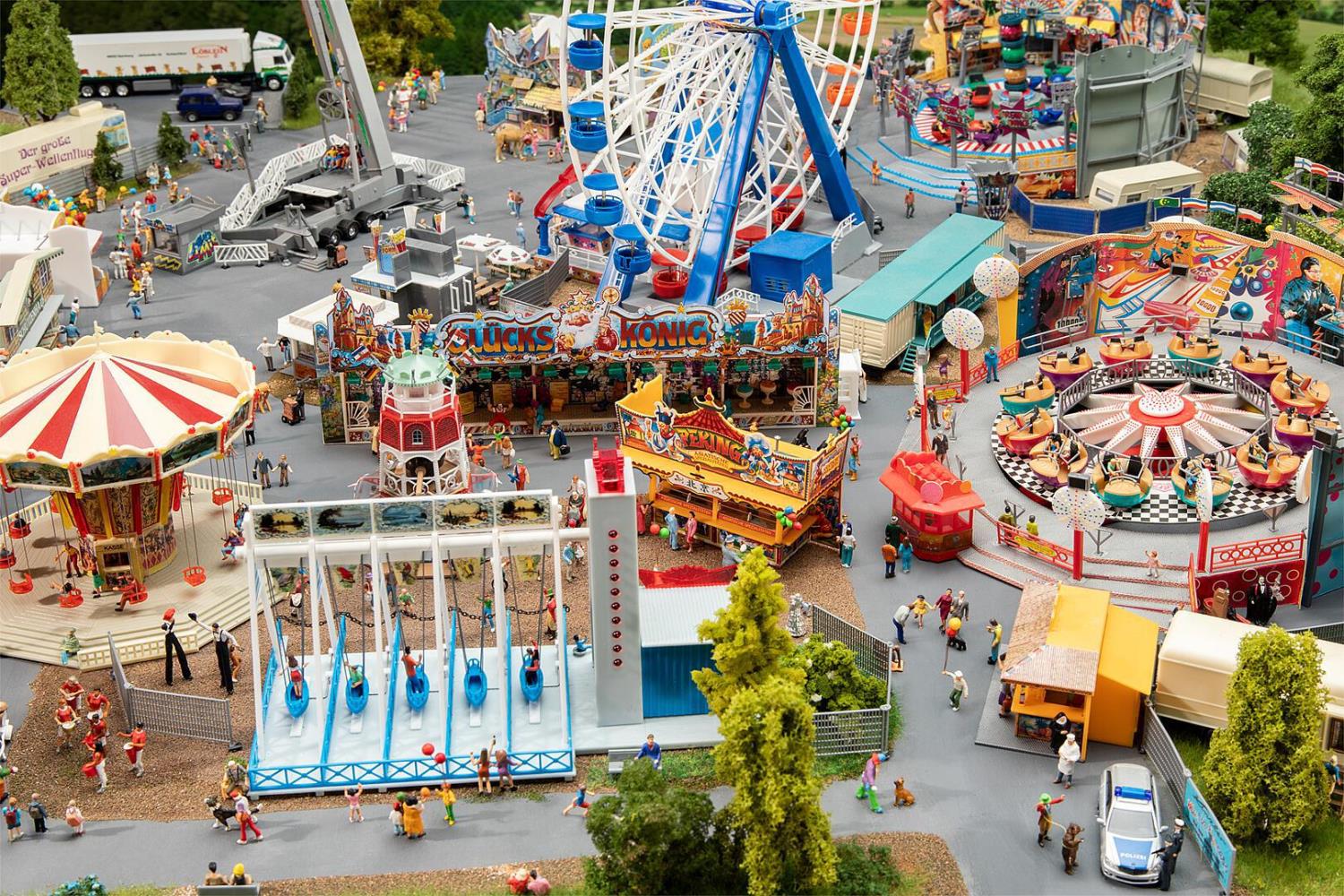 Faller 140460 Kirmes-Set Jahrmarktvergnügen 1:87 Spur H0 Bausatz