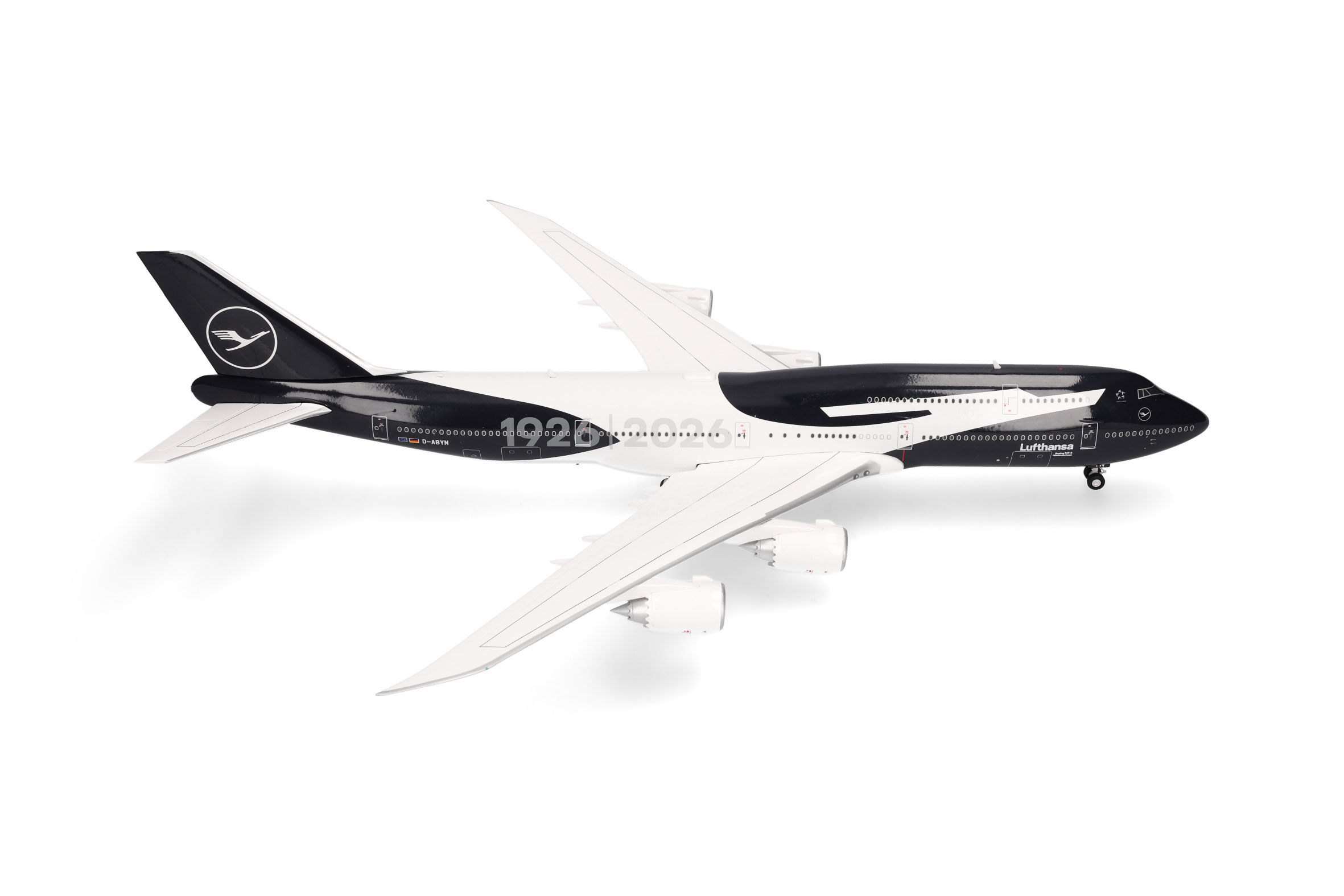Herpa 574129 B747-8 Lufthansa 100 Jahre