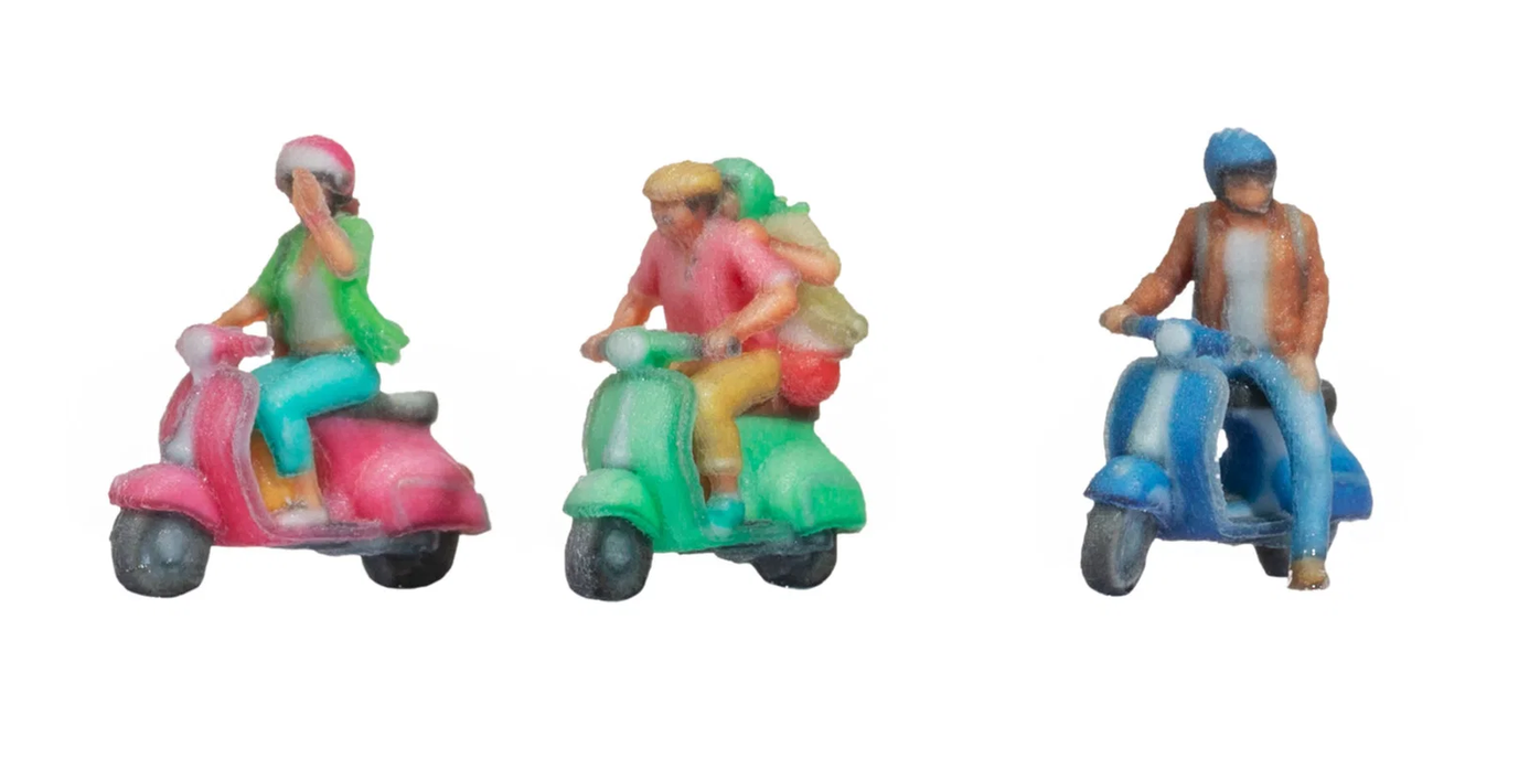 Noch 44835 Motorrollerfahrer 1:220 Spur Z NEU OVP Figuren