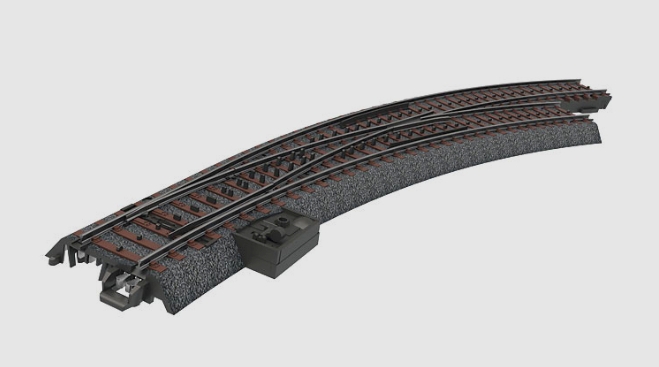 Märklin 24772 Bogenweiche rechts, schlank