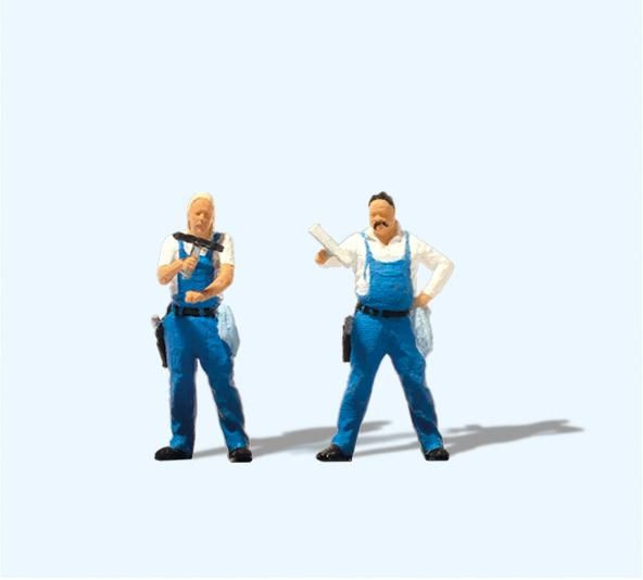 Preiser 28265 Fensterreiniger 1:87 Spur H0 NEU OVP Figuren
