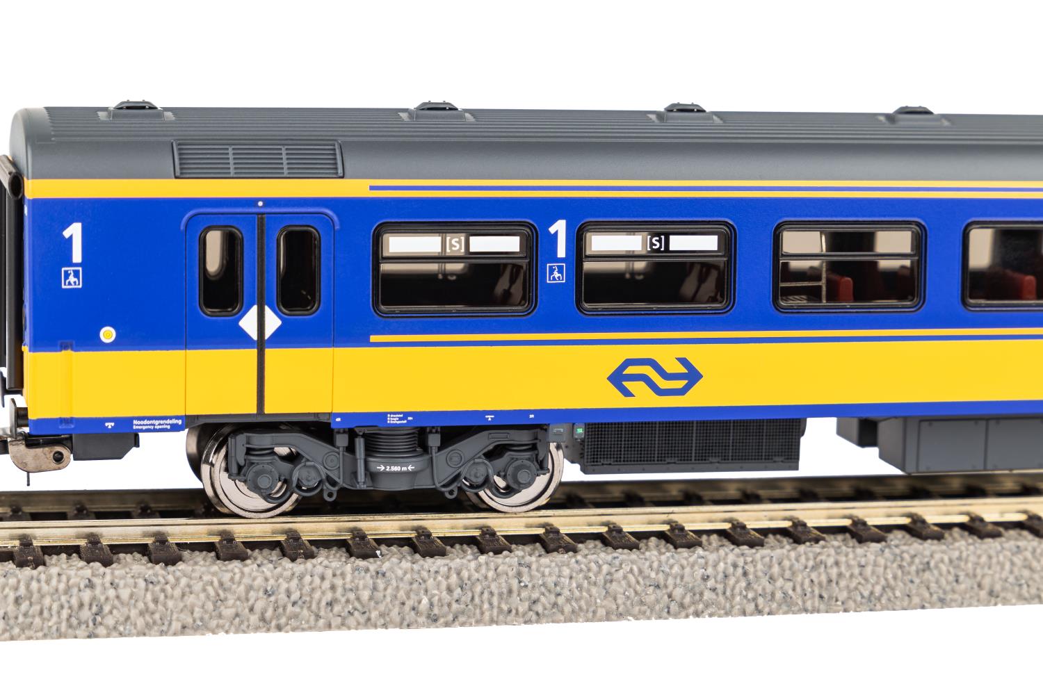 Piko 97648 Personenwagen ICR 1. Klasse NS VI 1:87 Spur H0 DC