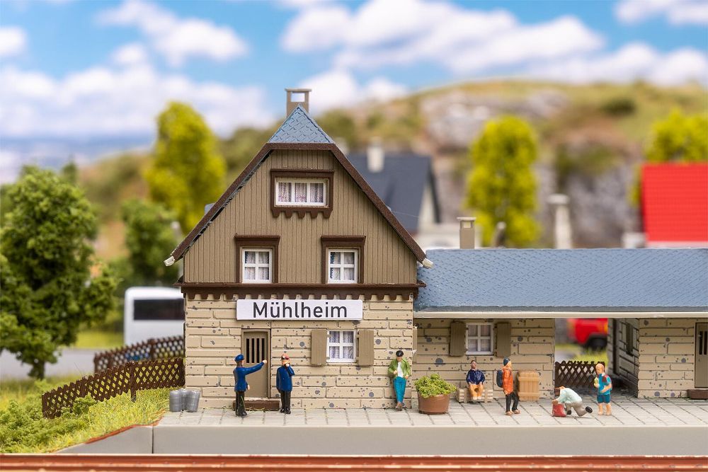 Faller 231731 Bahnhof Mühlheim 1:160 Spur N Bausatz NEU OVP