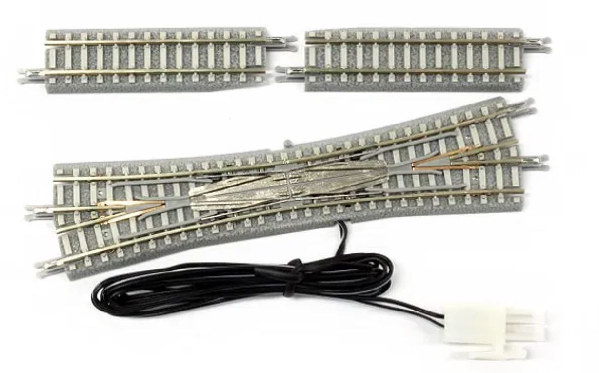 Rokuhan R068 E-Doppelkreuzweiche 13° 112,8 mm 1:220 Spur Z Neu