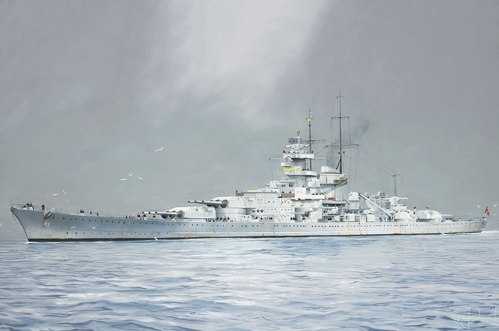 Trumpeter 05360 German Gneisenau Battleship 1:350 Bausatz NEU OVP