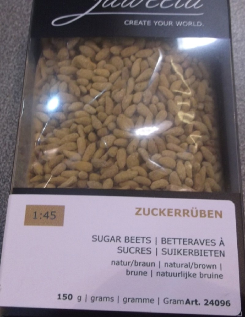 Juweela 24096 Zuckerrüben, 150g (Miniatur)