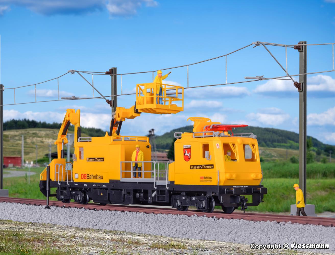Kibri 16082 Motorturmwagen MTW 100.083/1 DB Bahnbau Spur H0