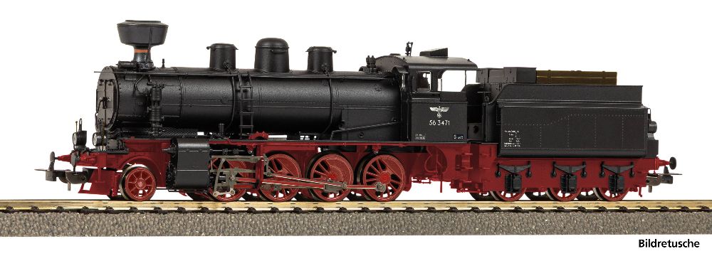 Piko 50803 Dampflok BR 56.34-35 DRB II + DSS PluX2 Spur H0