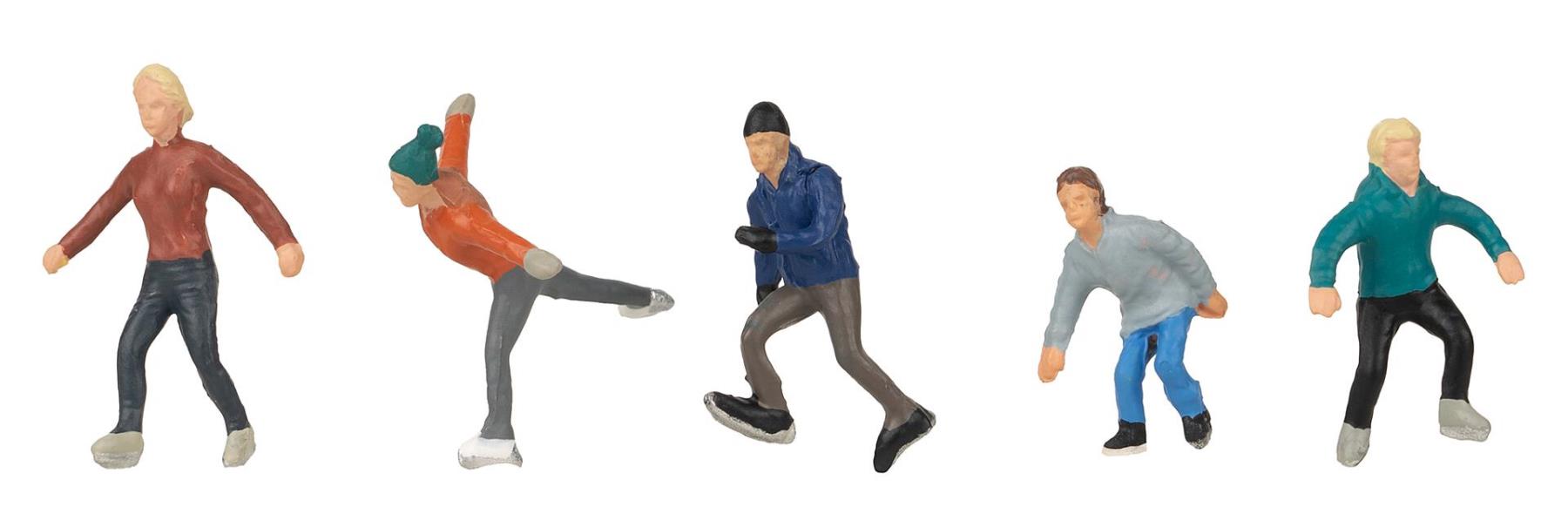 Faller 151707 Schlittschuhläufer 1:87 Spur H0 Neu OVP Figuren