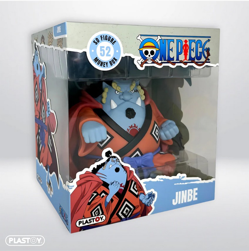 Plastoy 80258 One Piece Jinbe 16 cm NEU OVP Spardose