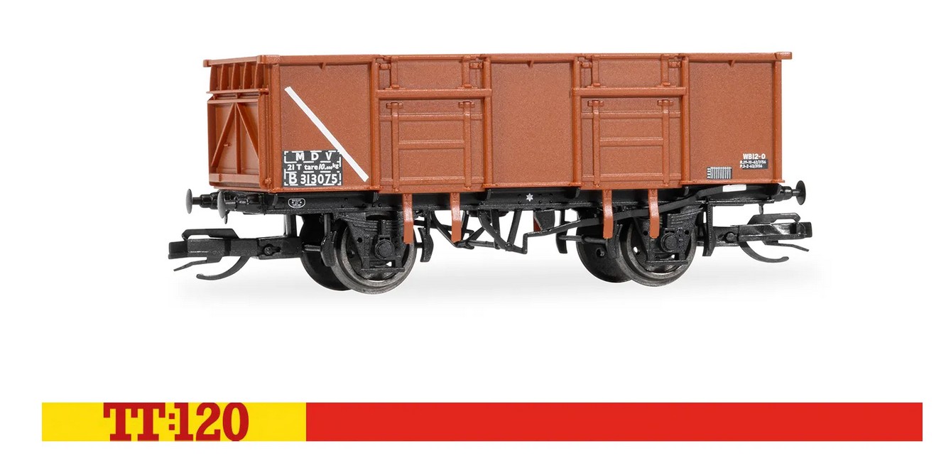 Hornby TT6039 BR - 21T Mineral Wagon - Triple Pack 1:120 Spur TT