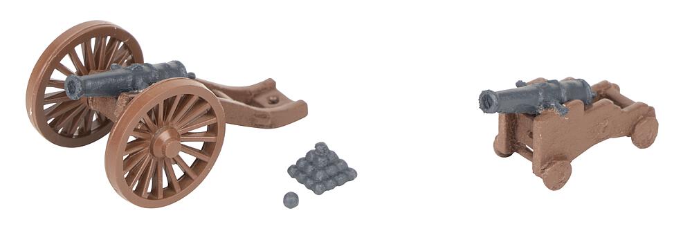 Faller 180336 3 Historische Kanonen - 1:87 Spur H0 - Bausatz - Neu - OVP