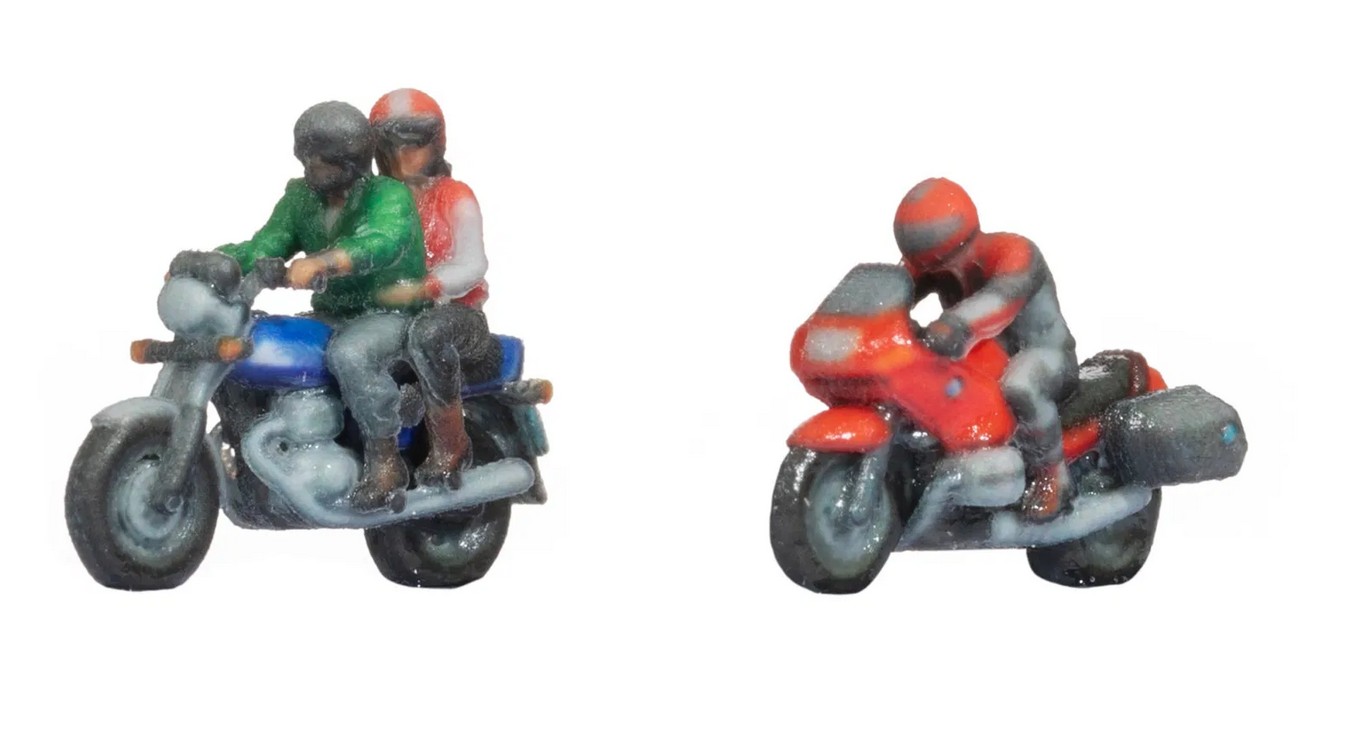 Noch 35837 Motorradfahrer 1:160 Spur N NEU OVP Figuren
