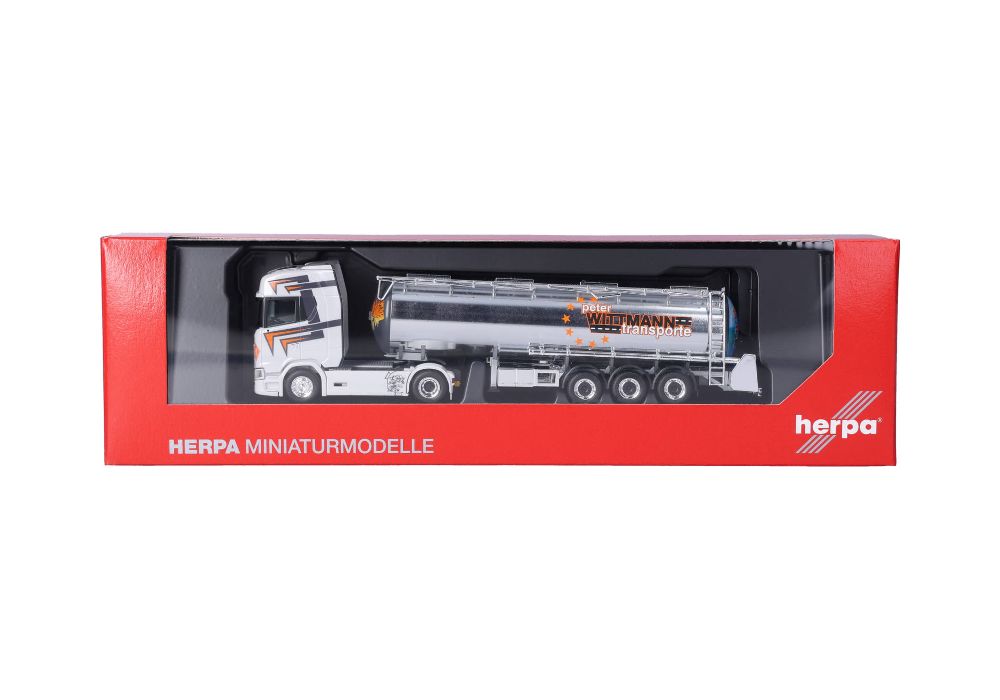 Herpa 321037 Scania CS 20 HD Tank-Sz "Wittmann Transport" 1:87
