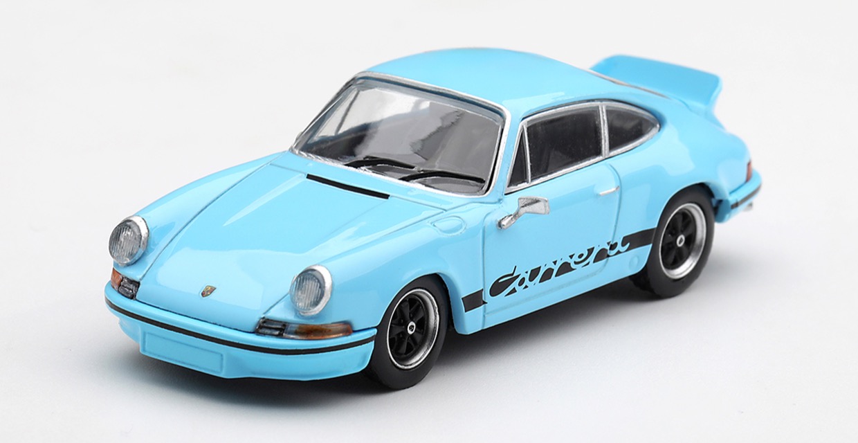 Mini GT 1365 1:64 PORSCHE 911 (911) CARRERA RS 2.7 GULF BLUE 1973