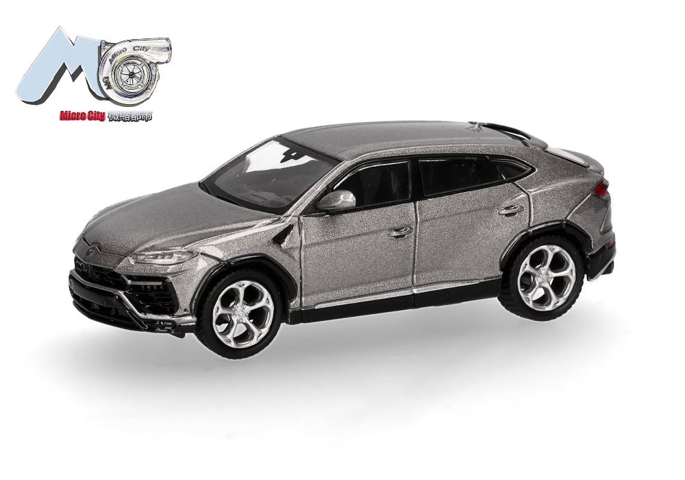Herpa 87MC000108 MicroCity: Lamborghini Urus grau 1:87 Spur H0 NEU OVP