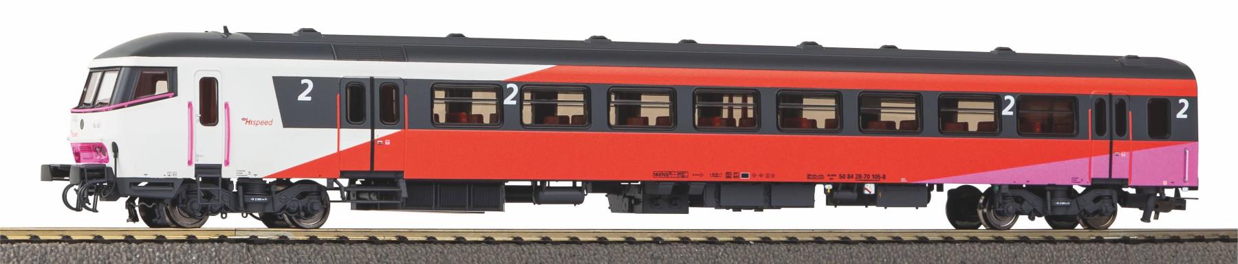 Piko 97651 Steuerwagen Personenwagen ICR 2. Klasse Spur H0