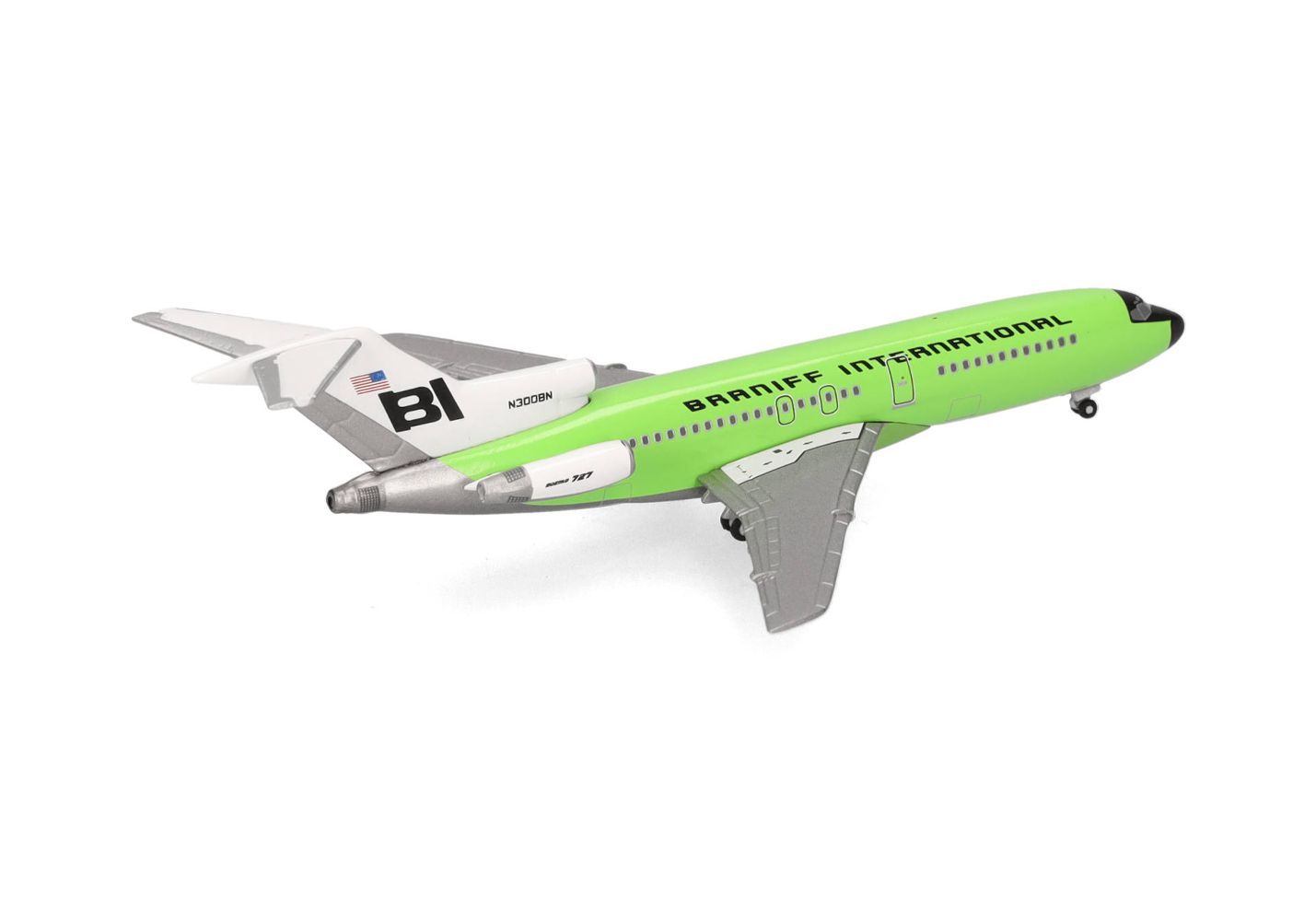 Herpa 537988 Braniff International Boeing 727-100 1:500 Neu OVP