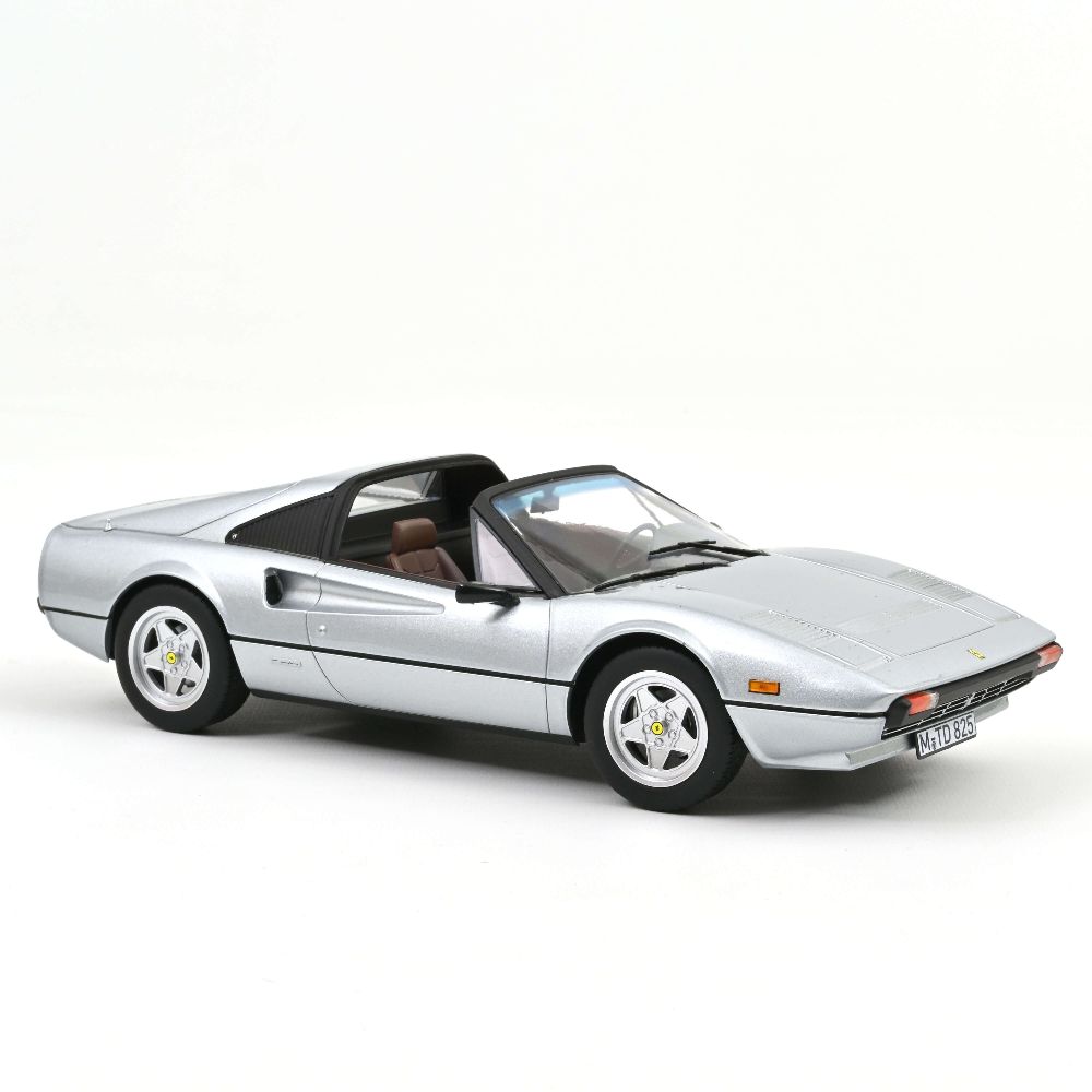 Norev 187934 Ferrari 308 GTS 1982 Silber 1:18 Standmodell NEU OVP