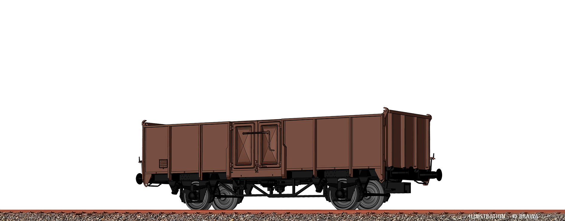 Brawa 50075 H0 GÜW Es ÖBB V