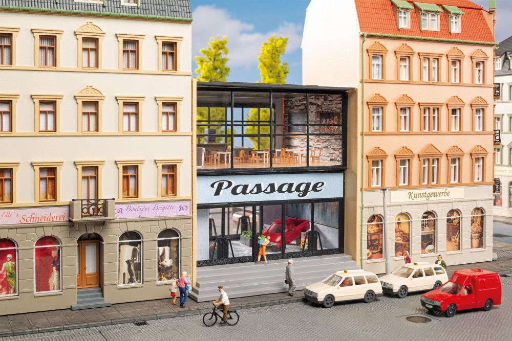 Auhagen 13360 Stadthaus-Passage 1:120 Spur TT Bausatz NEU OVP