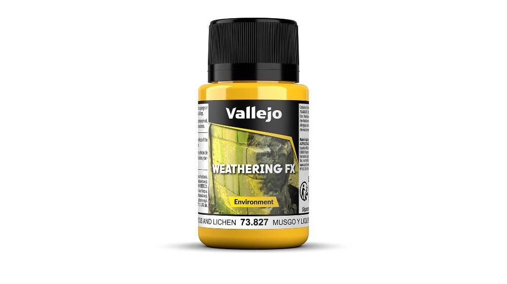 Vallejo 73827 Moos und Flechten, 40 ml Weathering NEU