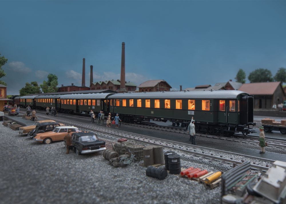 Märklin MHI 41329 Wagen-Set zu BR 66 DB 1:87 Spur H0 AC NEU OVP