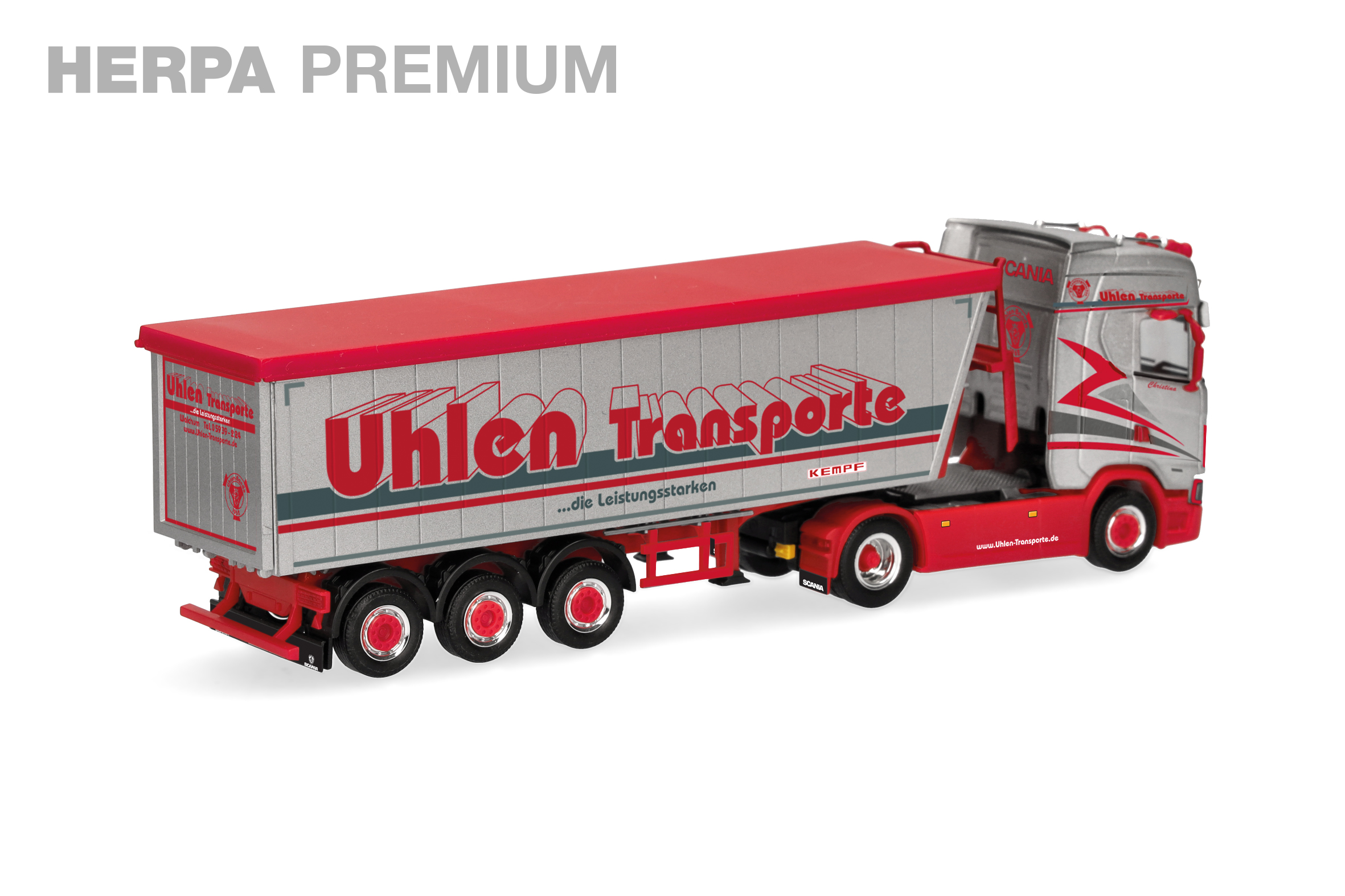 Herpa 961660 Scania CS20 HD KippSz UHLEN