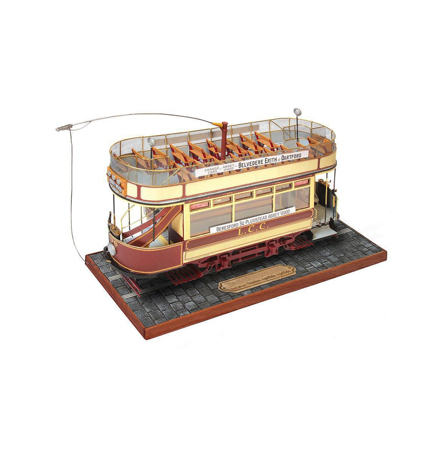 OcCre 53008 London Straßenbahn 1:24 Holzmodellbausatz NEU OVP