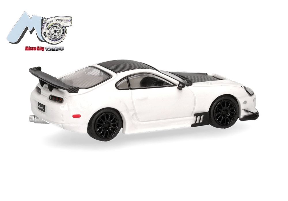 Herpa 87MC000029 MicroCity: Toyota Supra weiß (1993-2002) 1:87 Spur H0