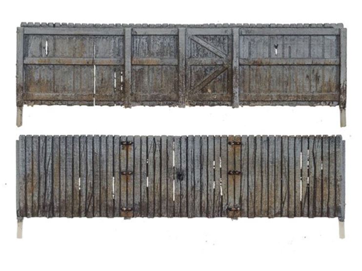 Woodland Scenics A2995 Privacy Fence - Spur N - Neu - OVP