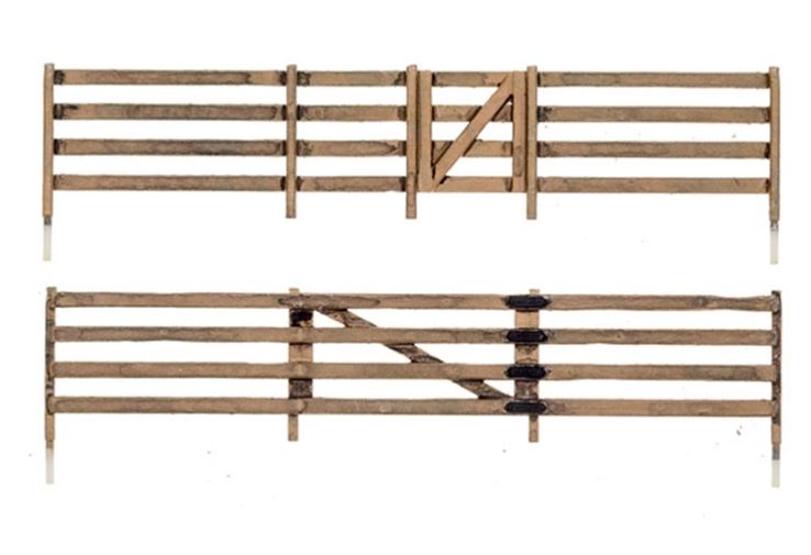 Woodland Scenics A2992 Board Fence - Spur N - Neu - OVP