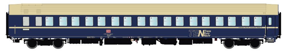 LS Models 46156 Schlafwagen WLABsm166 (T2S) DBAG/TEN, Ep.Vb Spur H0