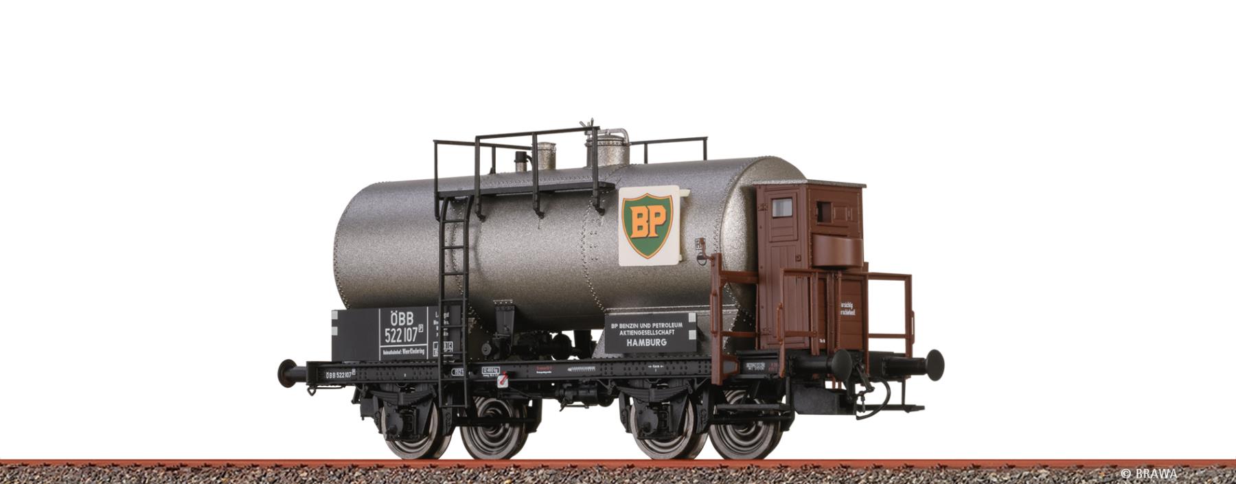 Brawa 50857 Kesselwagen 2-achsig Z[P] BP ÖBB 1:87 Spur H0 DC