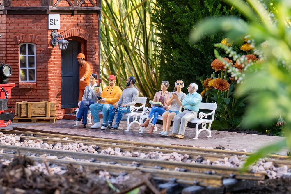 Pola 331530 6 Fahrgäste 1:22,5 Spur G NEU OVP Figuren