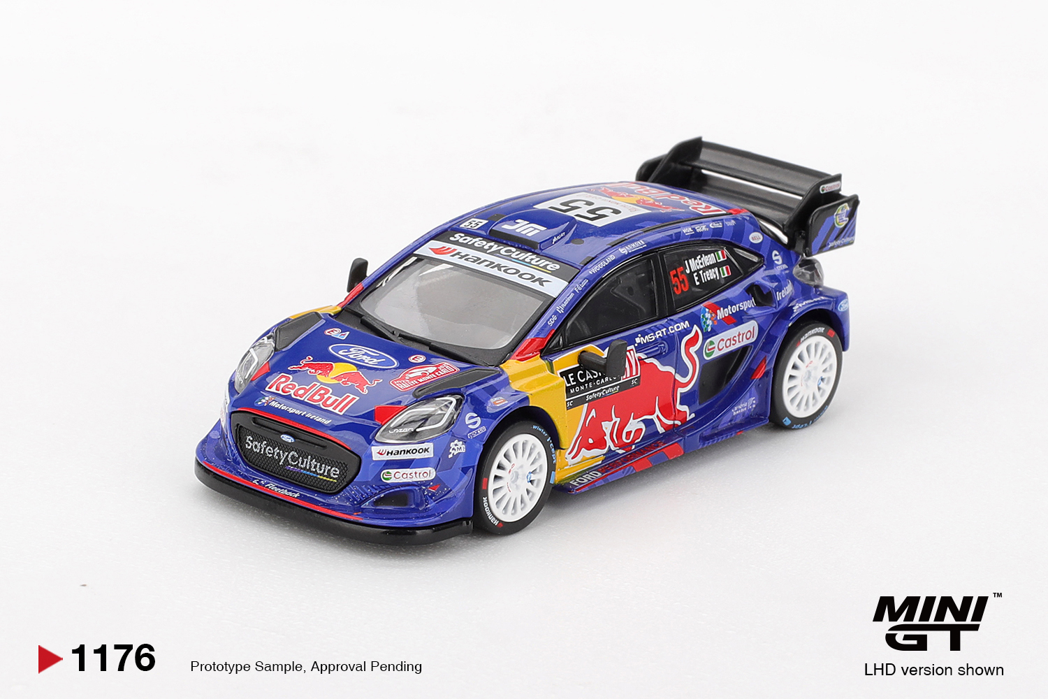 Mini GT 1176 1:64 FORD PUMA RALLY1 #55 M-SPORT FORD