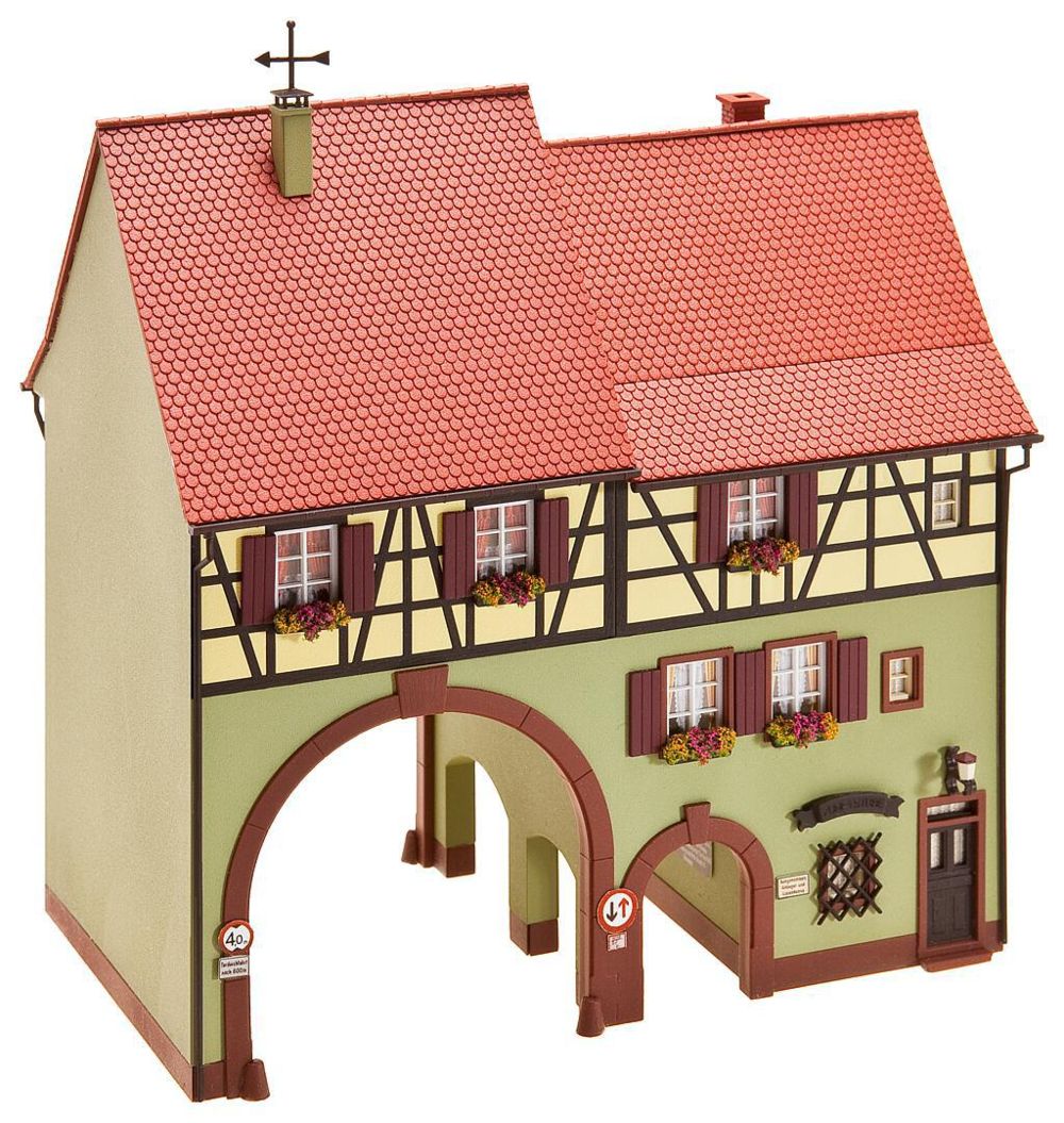 Faller 130499 Stadthaus Niederes Tor 1:87 Spur H0 Bausatz Neu OVP