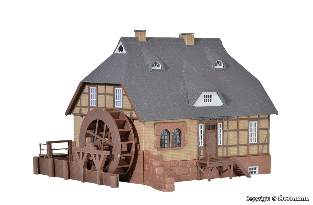 Kibri 39157 Moisburger Wassermühle 1:87 Spur H0 Bausatz Neu